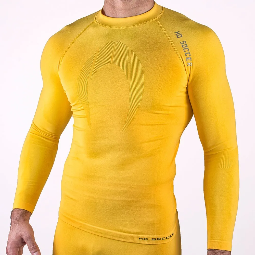 UNDERWEAR SHIRT PERFORMANCE LONG SLEEVE SR YELLOW