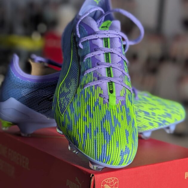 PUMA ULTRA 5 ULTIMATE FG VIOLET VERT
